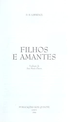 Filhos e amantes