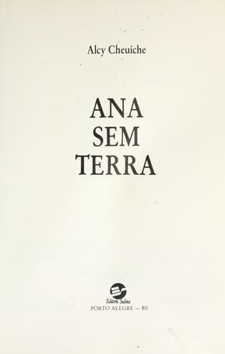 Ana sem terra
