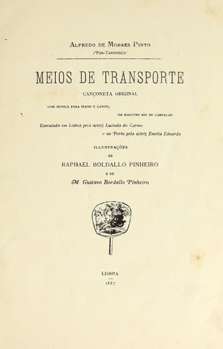 Meios de transporte: cançoneta original