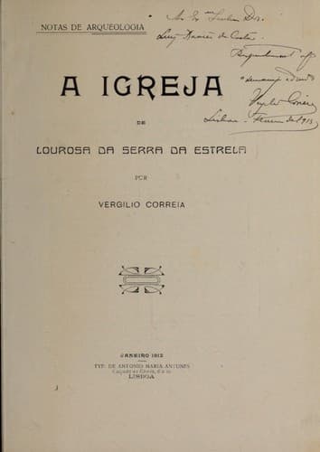 A igreja de Lourosa da Serra da Estrela