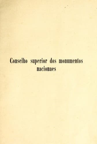 Monumentos nacionaes