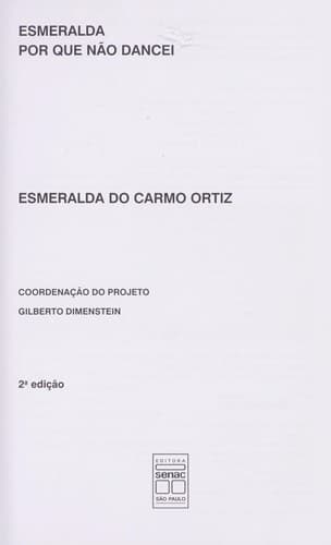 Esmeralda: por que não dancei