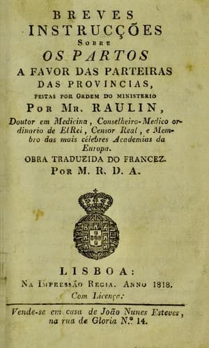 Breves instruc©ʹoes sobre os partos a favor das parteiras das provincias ...