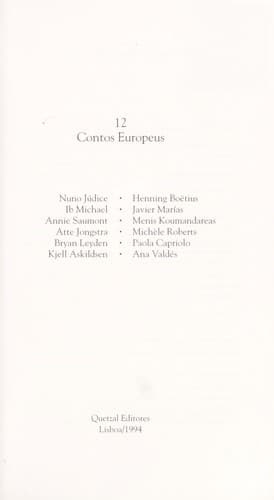 12 contos europeus