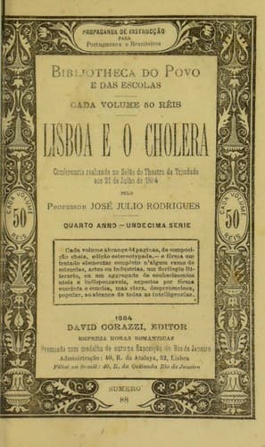 Lisboa e o cholera