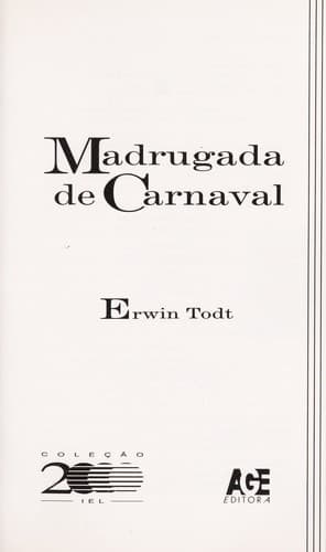 Madrugada de carnaval