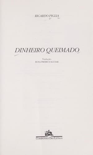 Dinheiro queimado