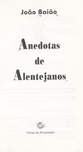 Anedotas de alentejanos
