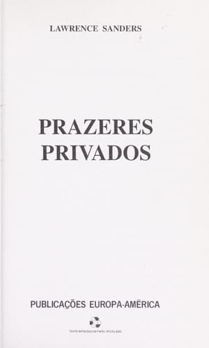 Prazeres privados
