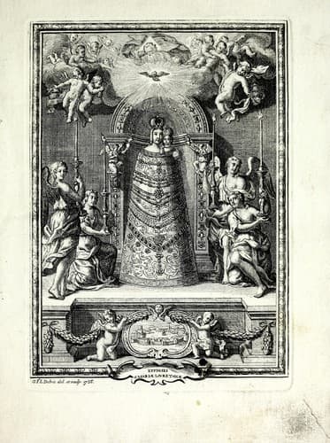 Breve relaçaõ da Santa Caza do Loreto: com hum cathalogo de todas as joyas, pedras preciosas, peças de ouro, e prata do seu requissimo Thesouro, com os nomes de todos os Princepes, e mais pessoas, que as derão : tirada de outra relaçaõ Italiana ...