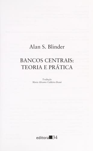 Bancos centrais: teoria e pra tica