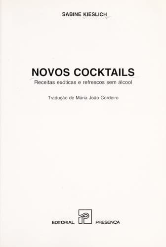NOVOS COCKTAILS