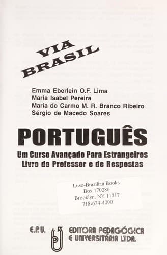 Portugues Via Brasil Livro Aluno (Portugues Via Brasil)