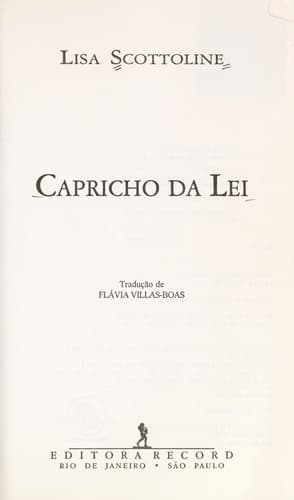Capricho da Lei