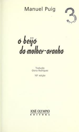 Beijo da Mulher-Aranha, O