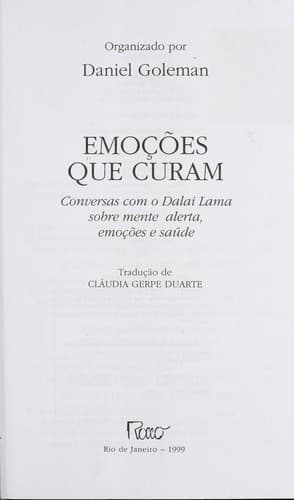 Emoções Que Curam