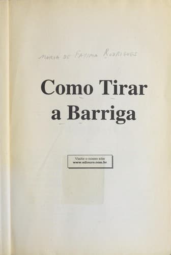 Como tirar a barriga: [exerci cios pra ticos