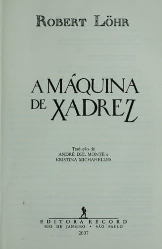 A ma quina de xadrez