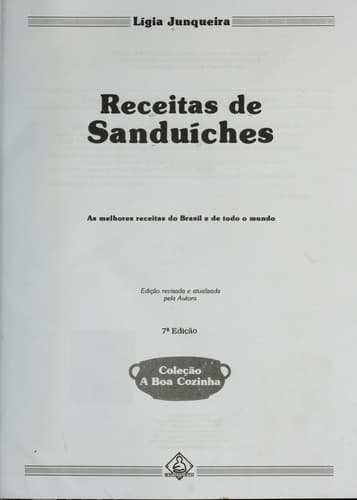 Receitas de sandui ches: as melhores receitas do Brasil e de todo o mundo