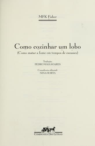 Como Cozinhar um Lobo
