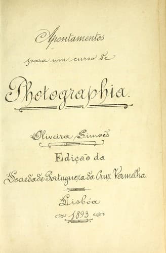 Apontamentos para un curso de photographia