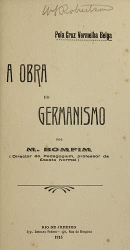 A obra do germanismo