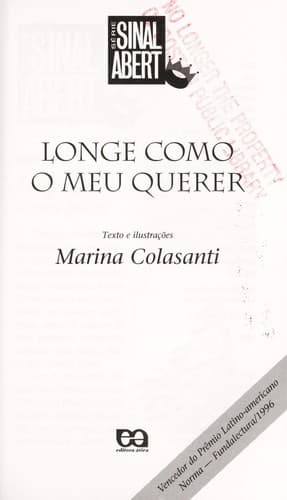 Longe como o meu querer