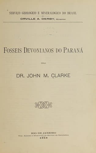 Fosseis devonianos do Paraná