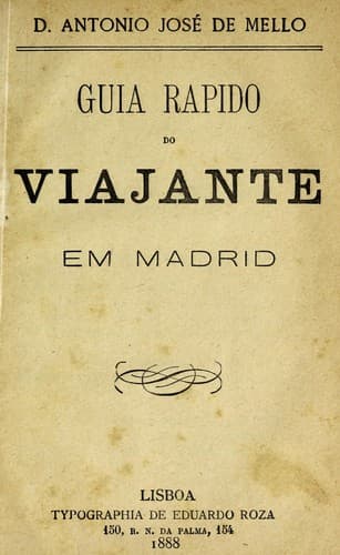 Guia rapido do viajante em Madrid