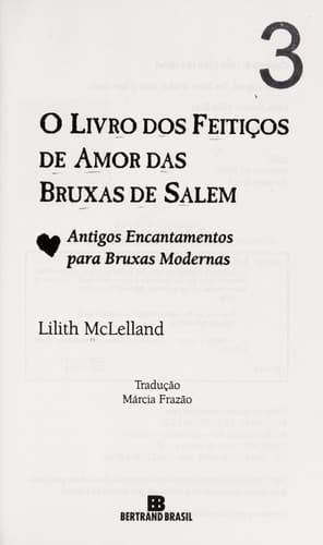 Livro dos Feitiços de Amor das Bruxas de Salem, O