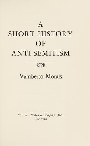 A short history of anti-Semitism