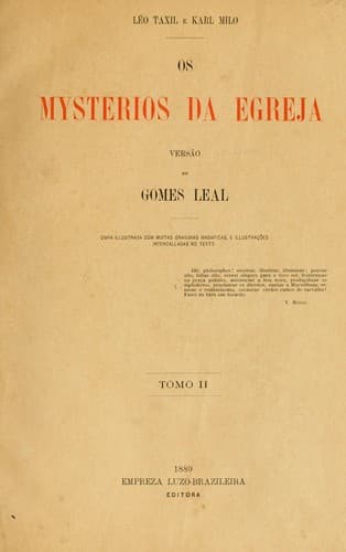 Os mysterios da Egreja