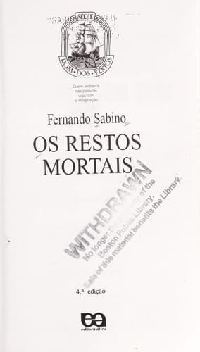 Os restos mortais