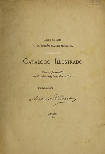 Grupo do Leão: 7a exposição d'arte moderna : catalogo illustrado : com 24 fac-similis dos desenhos originaes dos artistas