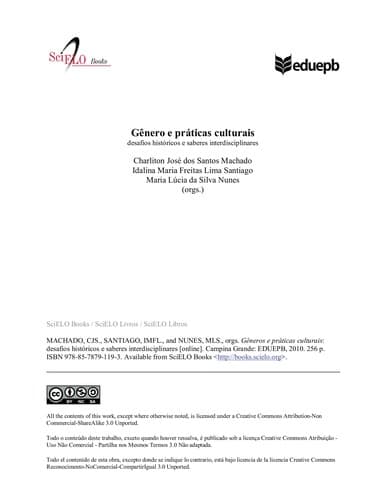 Gêneros e práticas culturais: desafios históricos e saberes interdisciplinares
