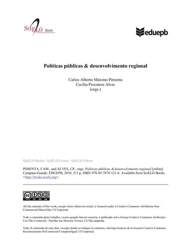Políticas públicas & desenvolvimento regional