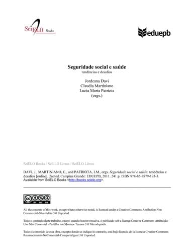 Seguridade social e saúde: tendências e desafios