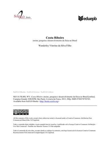 Costa Ribeiro: ensino, pesquisa e desenvolvimento da física no Brasil
