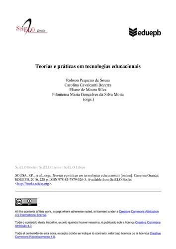 Teorias e práticas em tecnologias educacionais