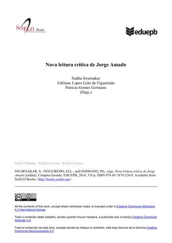 Nova leitura crítica de Jorge Amado