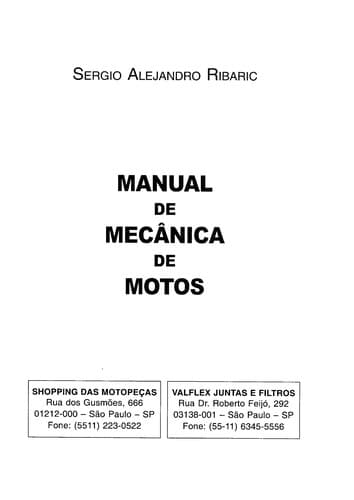 Manual de Mecânica de Motos