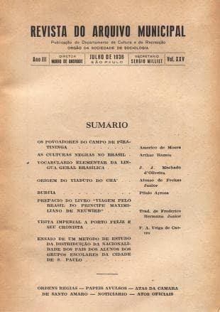 Vocabulário Elementar da Língua Geral Brasílica