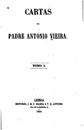 Cartas do padre Antonio Vieira ...