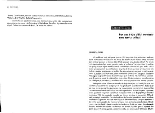 Para um novo senso comum: a ciência, o direito e a política na transição paradigmática