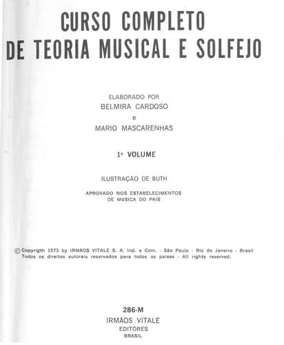 Curso completo de teoria musical e solfejo