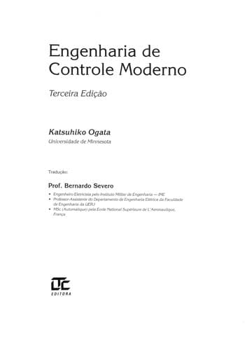 Engenharia de controle moderno