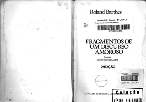 Fragmentos de um Discurso Amoroso
