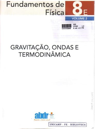 Fundamentos de física: gravitação, ondas e termodinâmica