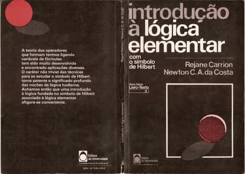 Introdução à lógica elementar: com o símbolo de Hilbert