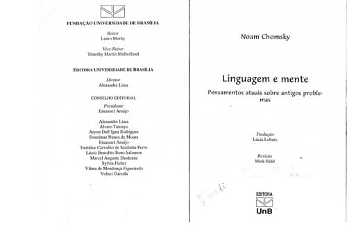 Linguagem e mente: pensamentos atuais sobre antigos problemas